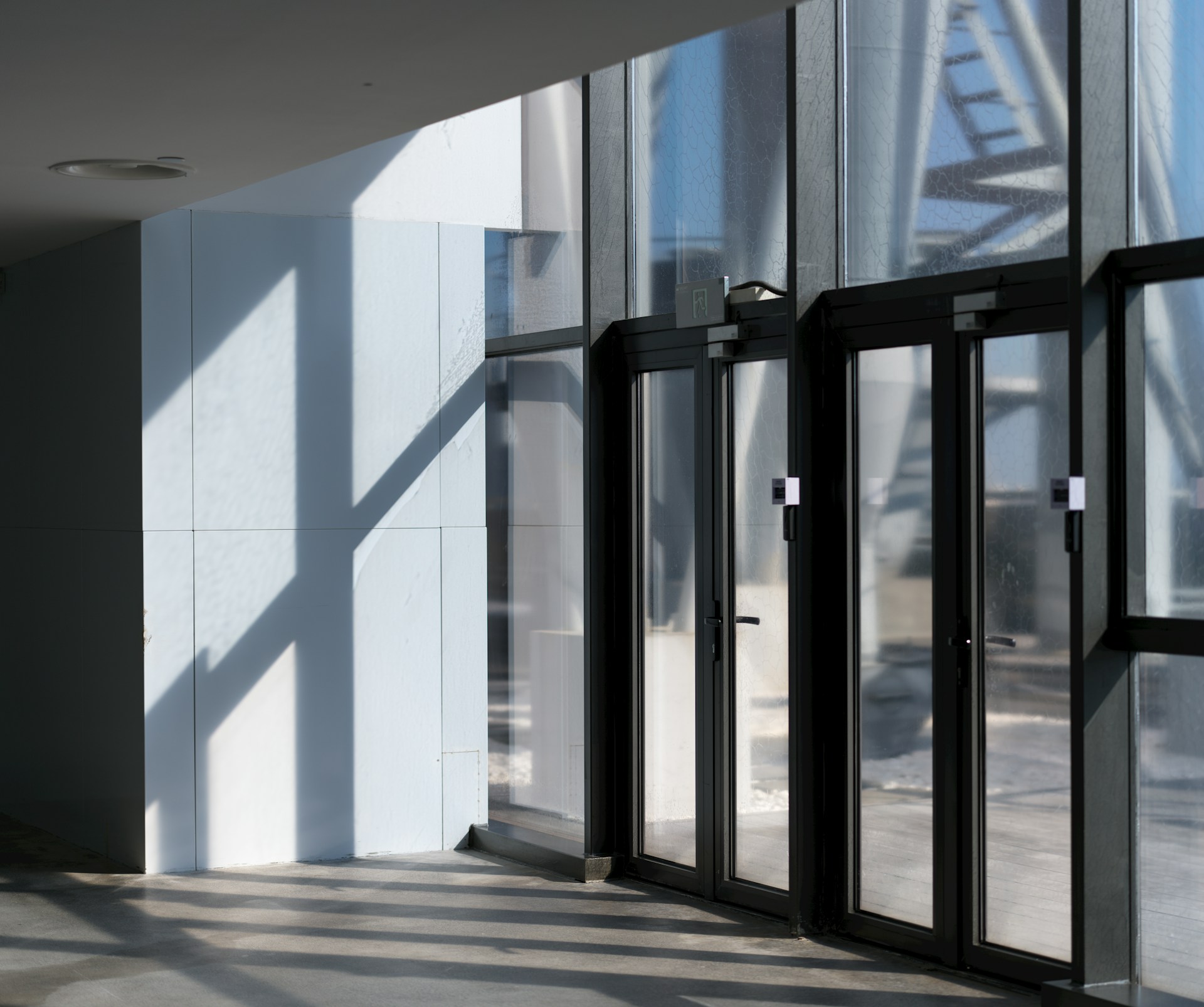Aluminium doors